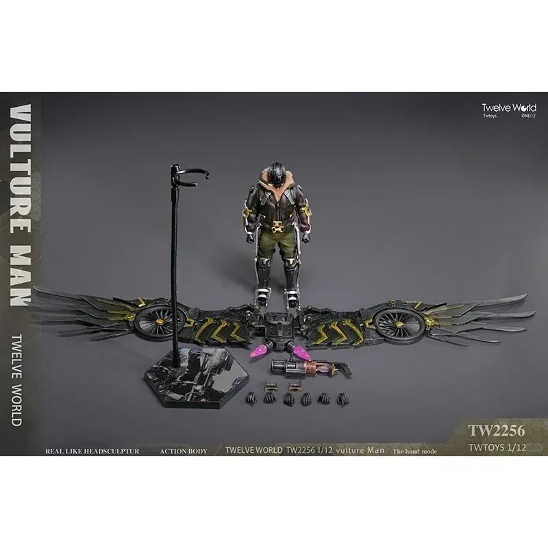 TWTOYS Original Vulture Warrior 1/12 Mobile Doll Model Handmade Toy Boy Exquisite Gift Collection Ornament in Stock