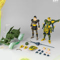 Yolopark AMK PRO X Serie Tenkuu Senki Shurato Der König Ryu Ryoma Shakti-Rüstung Drache Naga Metall-Rüstung mit Objekt-Actionfigur