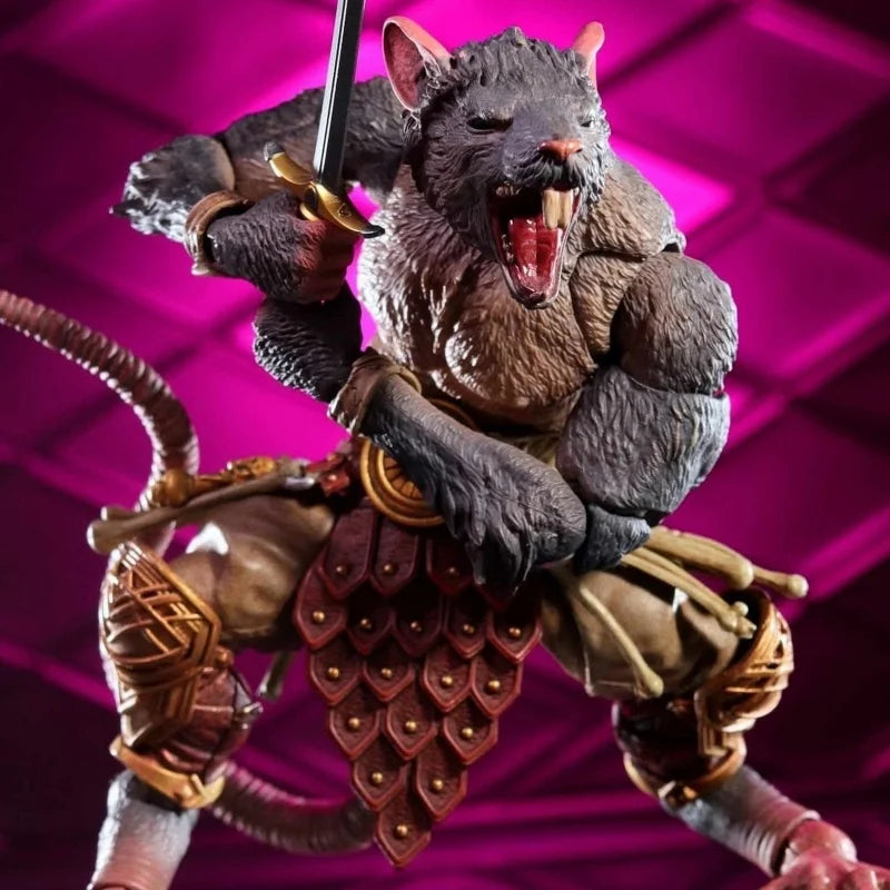 In Stock Genuine Four Horsemen Studios Mythic Legions Series: The Mouse King 1/12 Action Figure With Interchangeable Head