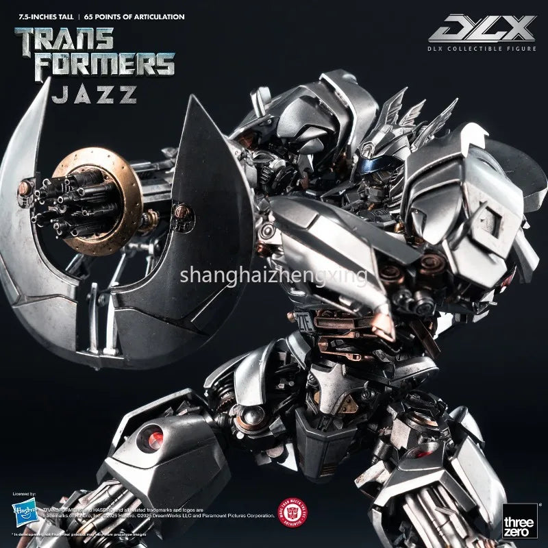 Pre-sale Start threezero 3A DLX Transformation Toys Movie 4 Series Jazz Deluxe Edition Action Figure Model Toy Collection Gift
