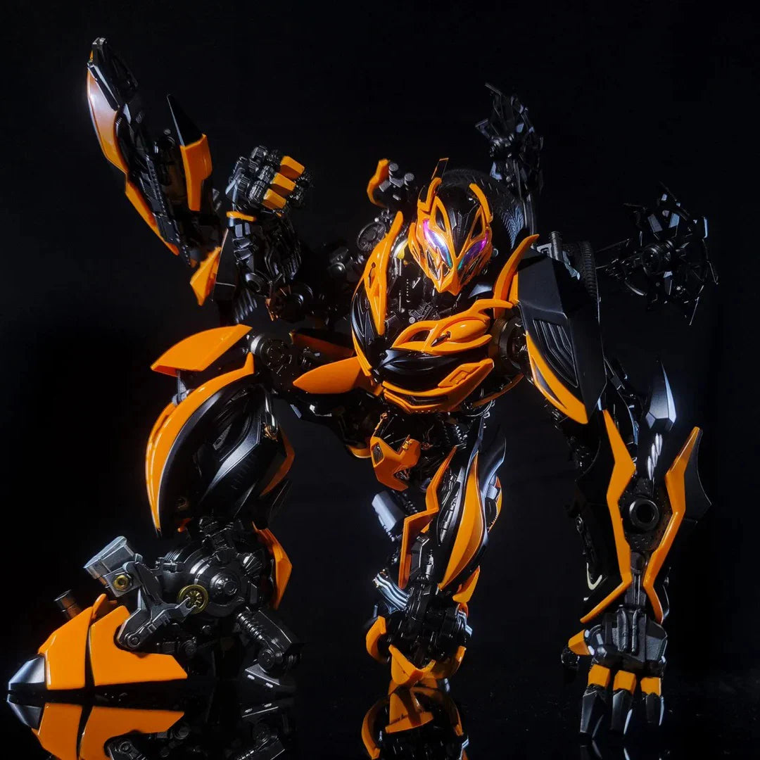Auf Lager Transformation 4 Cm-006 Bumblebee Dlx Movie Hochwertiges Modell Roboter Actionfigur Kit Comic Mecha Sammlerstücke Geschenke