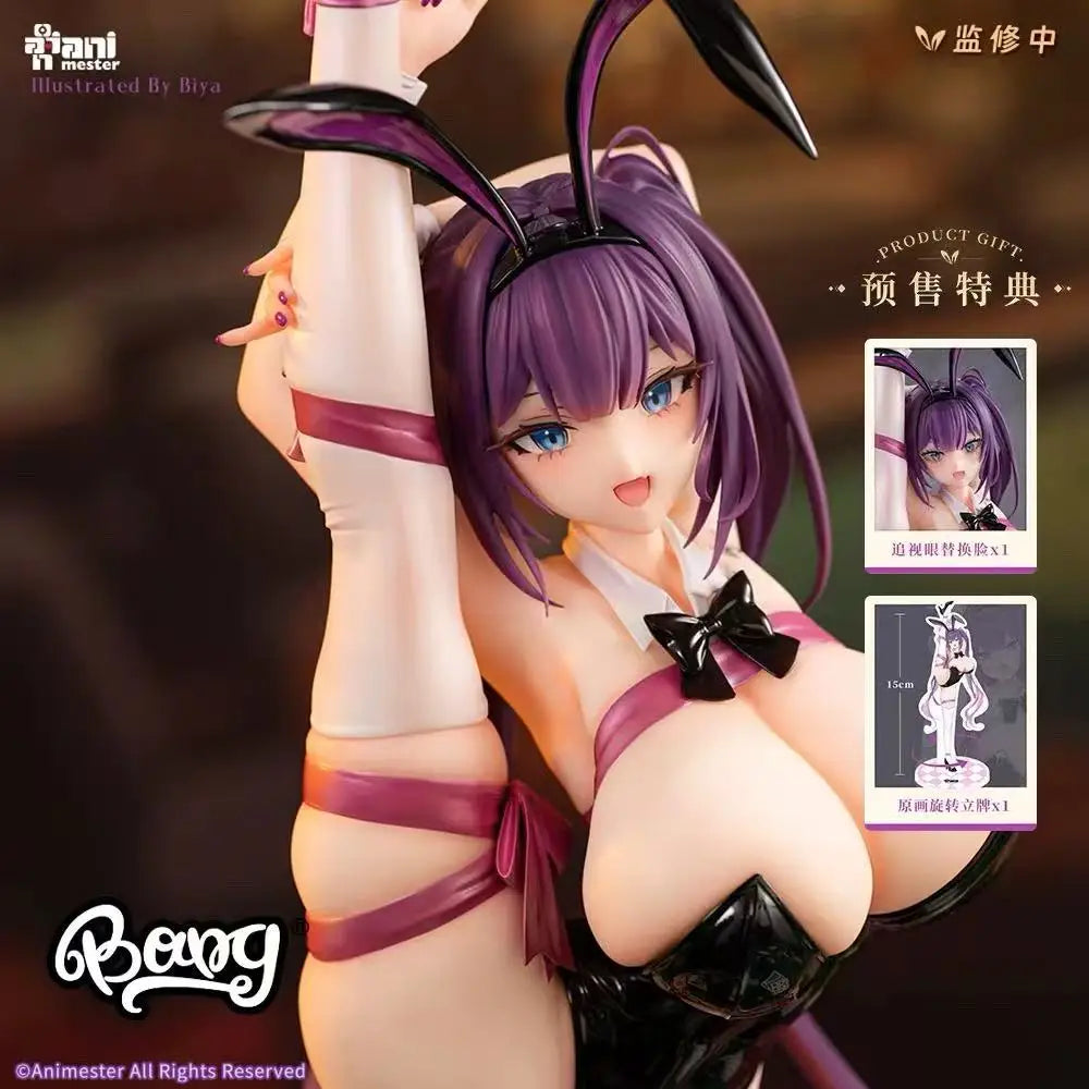 AniMester Grand Manga Master Sweetheart Bunny Yuna-chan YUNA Replacement Face & Special Edition Standing Plate 1/4 Figure
