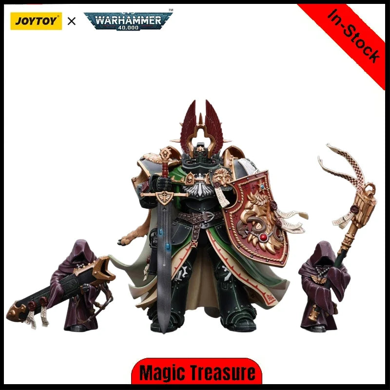 【In Stock】JOYTOY Warhammer 40k 1/18 Action Figure Dark Angels Primarch Lion Jonson Anime Collection Model Toys Gift