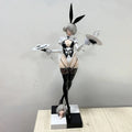 48CM NieR: Automata Yorha Type B 2B YoRHa Type A No.2 A2 Two Head bunny girl figure PVC Action Toy Collection Model Doll Gift