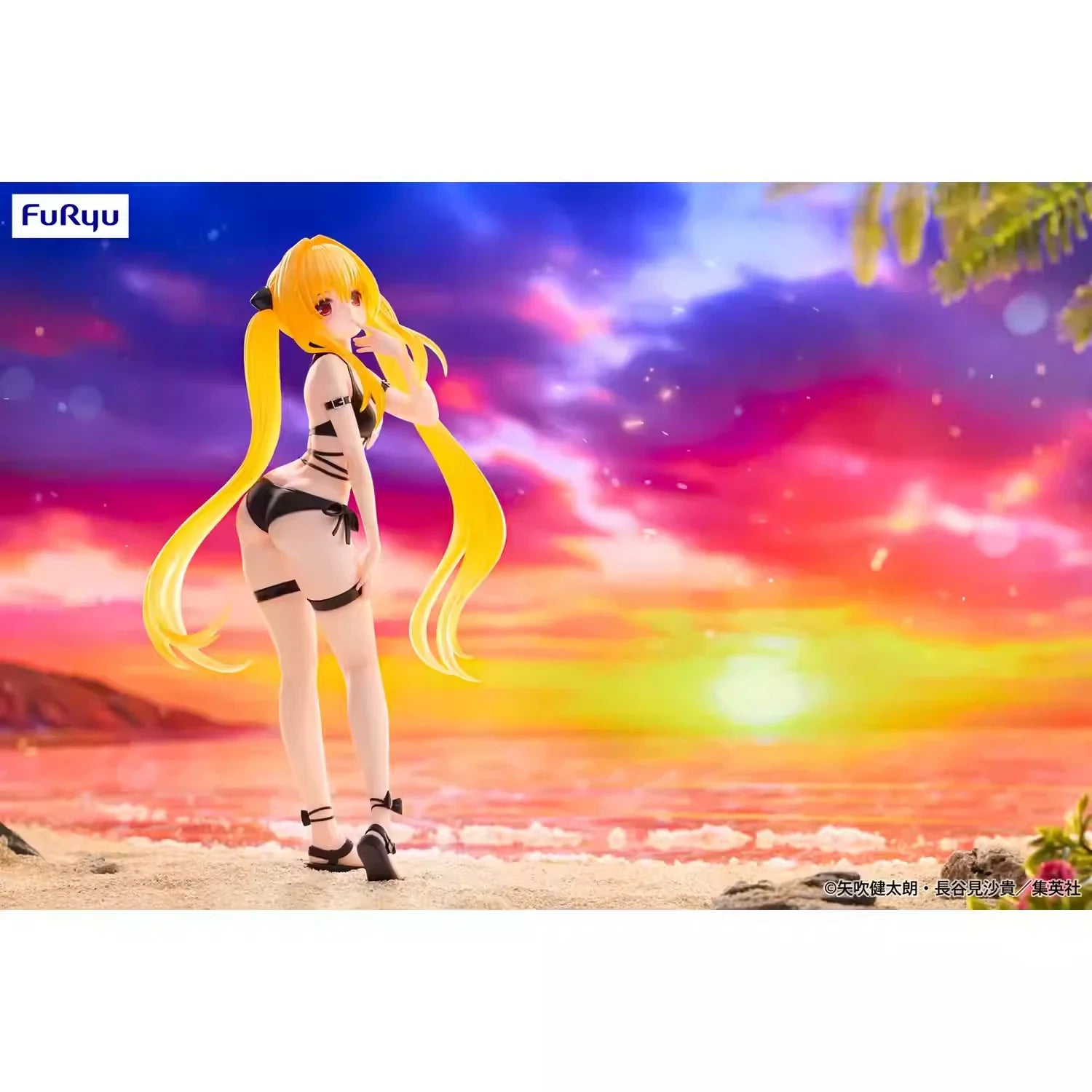 Original FuRyu Trio-Try-iT To Love Ru Darkness Eve PVC Anime Figures Action Figure Model Toys