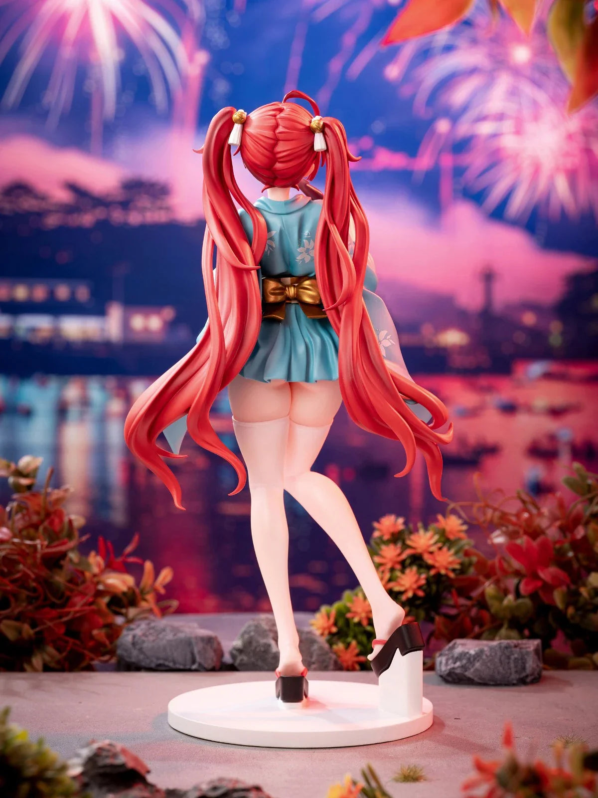 Original Genuine AniMester Prepainted Azur Lane: Bisoku Zenshin! Honolulu 1/7 H=240mm Garage Kit Model Decoration Collection