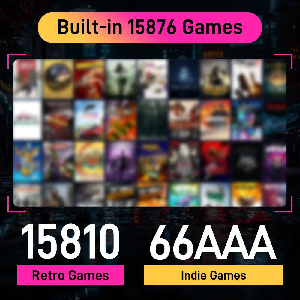 Playnite&Retrobat Memory Card With 15876 Games Plxel Haven Card For N64/PS3/PS2/Switch For Steam Deck/ROG Ally/Win Handheld/PC