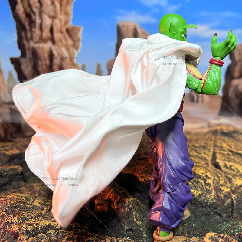 1/12 Scale Male Clothes Cloak DRAGON BALL Evil Demon King Piccolo Japanese Anime For SHF 6-inch Action Figure Soldier Toys