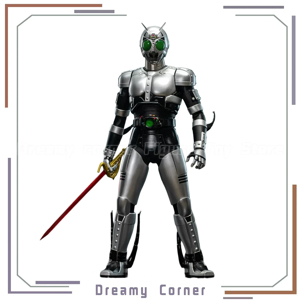 【Auf Lager】Original SOOSOOTOYS SST-070 Silver Shadow Warrior Kamen Rider Shadow Moon 1/6 Actionfigur Spielzeug