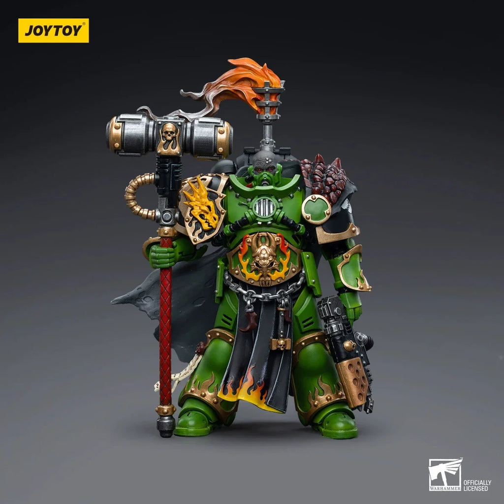 JOYTOY 40K 1/18 Salamanders Captain Adrax Agatone Action Figures Model Gift for Collection