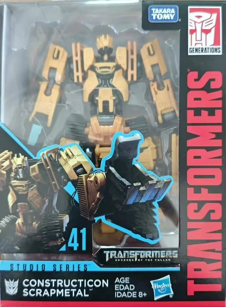 SS Studio Series SS41 Constructicon Scrapmetal Deluxe Action Figure Articulated Collectible Model Super Action Figure for kids