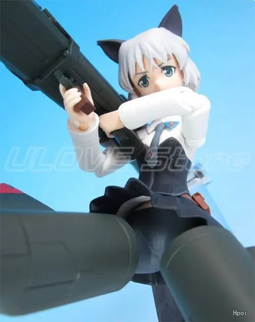 Original Max Factory Figma#142 STRIKE WITCHES Action Figures Models Collection