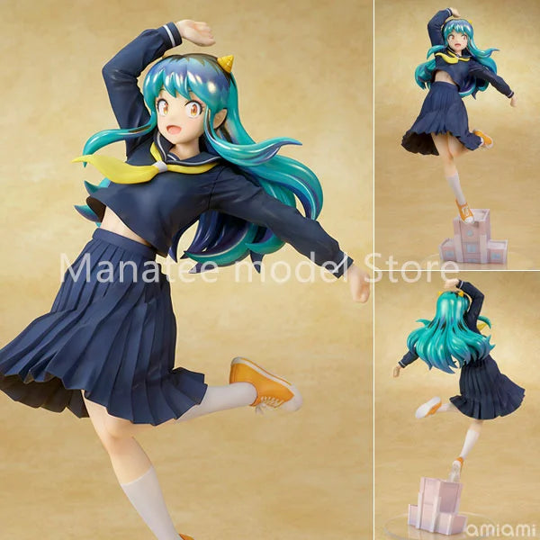 ques Q Original Urusei Yatsura Lum Uniform Ver. 1/7 PVC Actionfigur Anime Modell Spielzeug Sammlung Puppe Geschenk