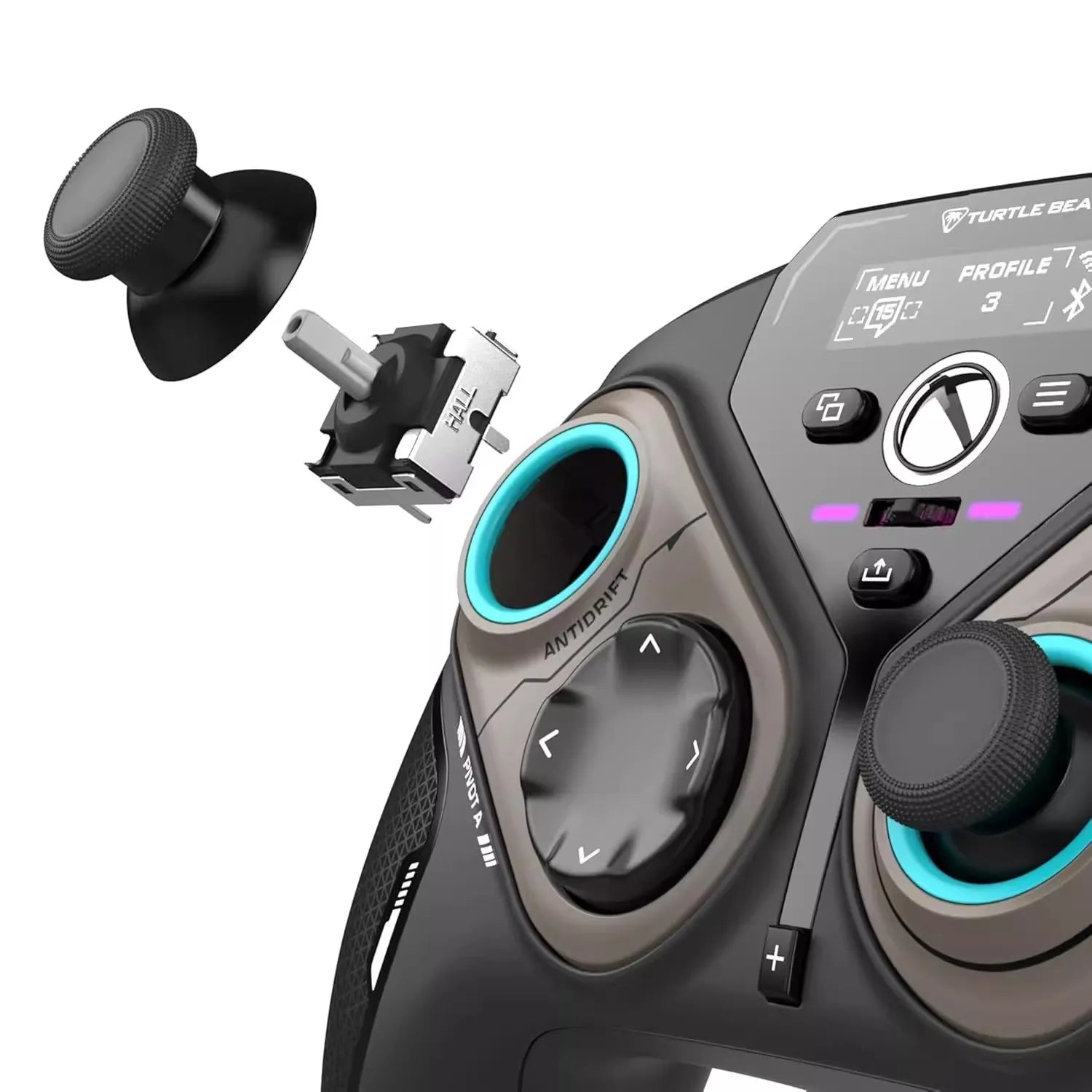 Turtle Beach STEALTH PIVOT Tri Mode Bluetooth Hall joystick Flip wireless smart gamepad PC/Xbox Customizable