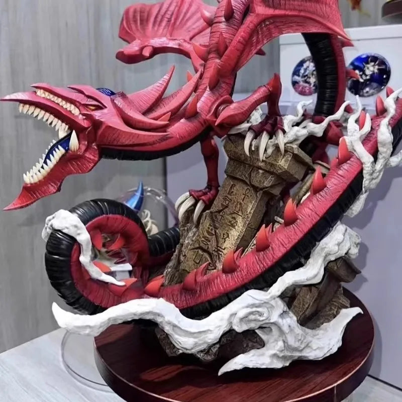 Slifer the Sky Dragon Anime Figure Duel Monsters Figure Monsters LEGION Figurine Pvc Gk Statue Model Doll Collection Toy Gifts