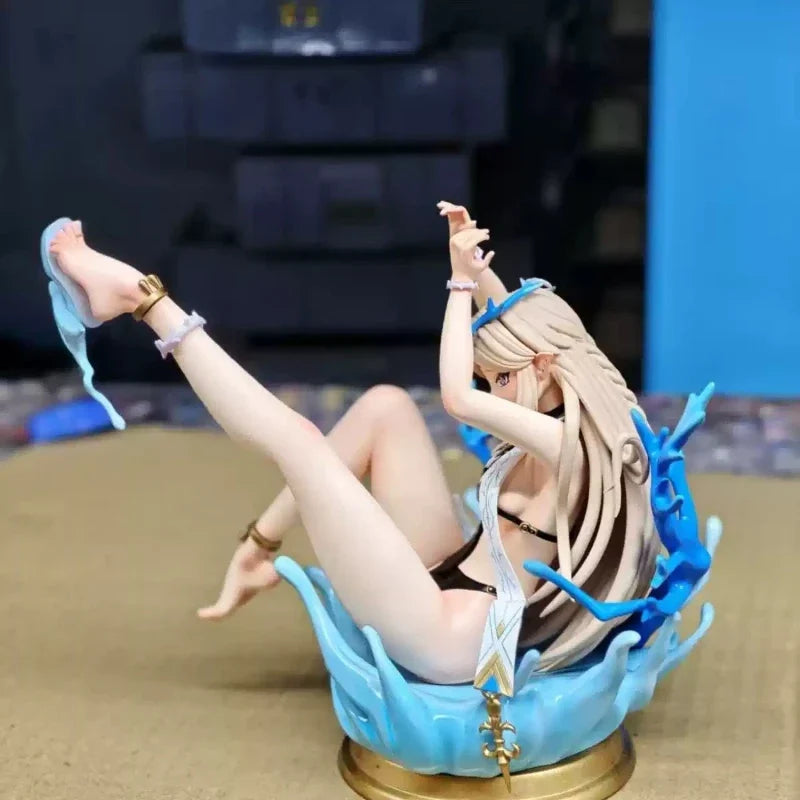 19cm Wuthering Waves Figure Cartethyia Cute Beautiful Girl Animation Collection Model Desktop Ornaments Holiday Gifts Kids Toys