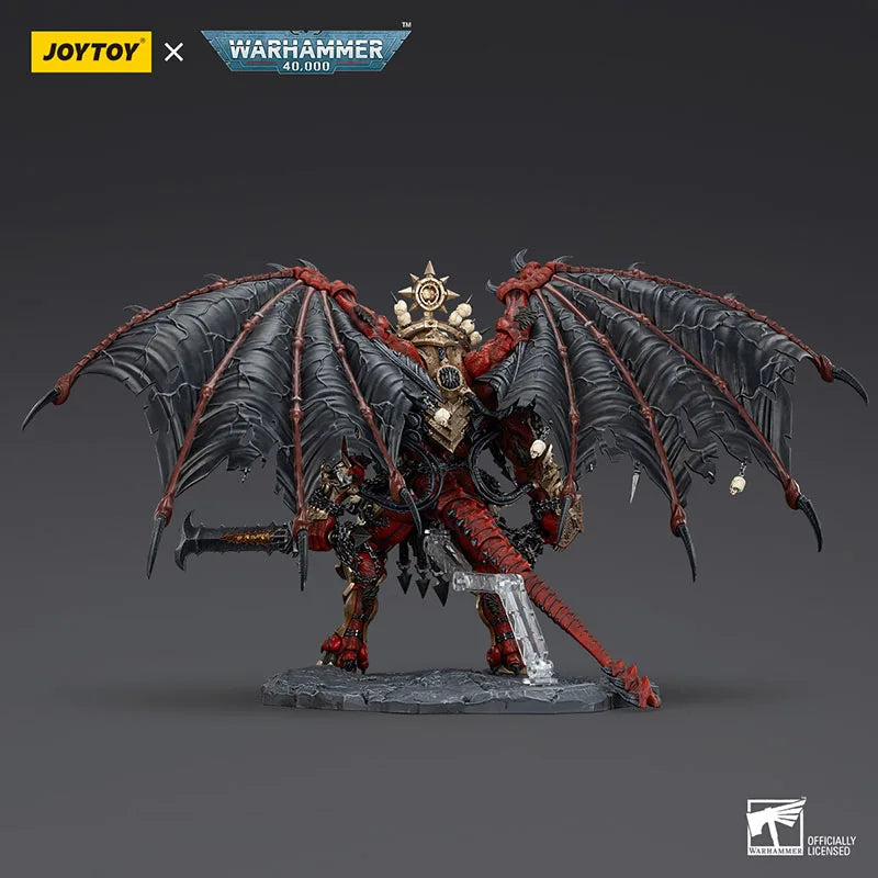 JOYTOY Warhammer 40K 1/18 World Eaters Angron Daemon Primarch of Khorne Action Figure Model Toy for Collection