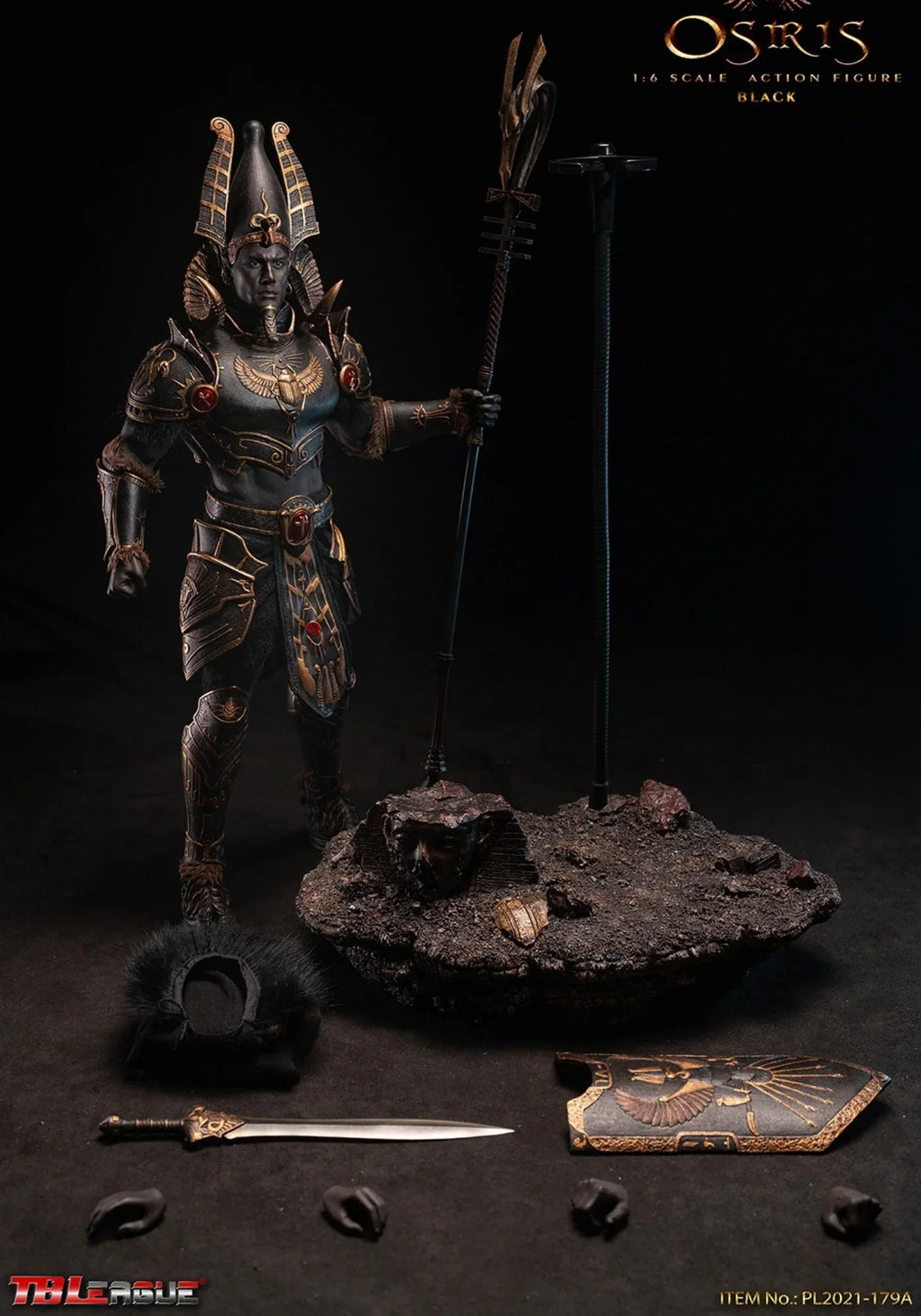 TBLeague PL2021-179 1/6 Egypt God Osiris Seamless Action Figure Suit