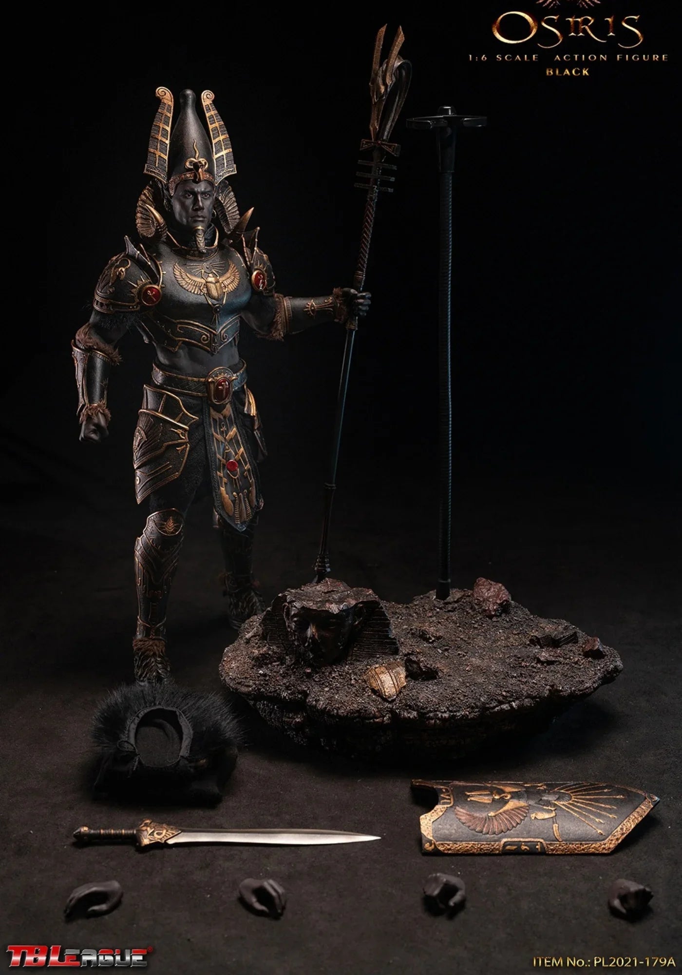TBLeague PL2021-179 1/6 Egypt God Osiris Seamless Action Figure Suit