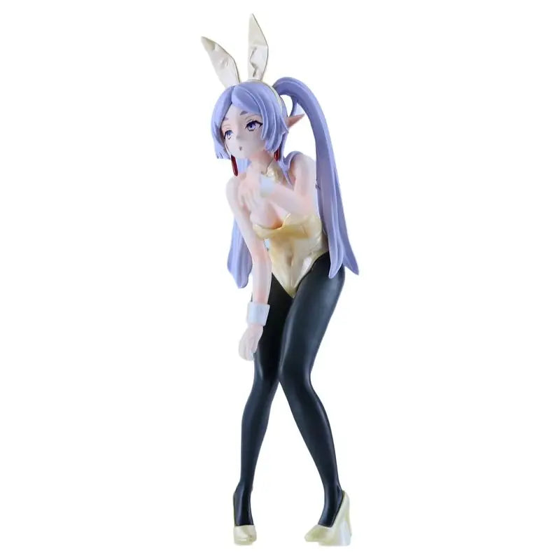 Frieren Bunny Girl 21cm Figure - Kissing Pose Blowing Kiss Anime PVC Statue Collection for Adult Fans