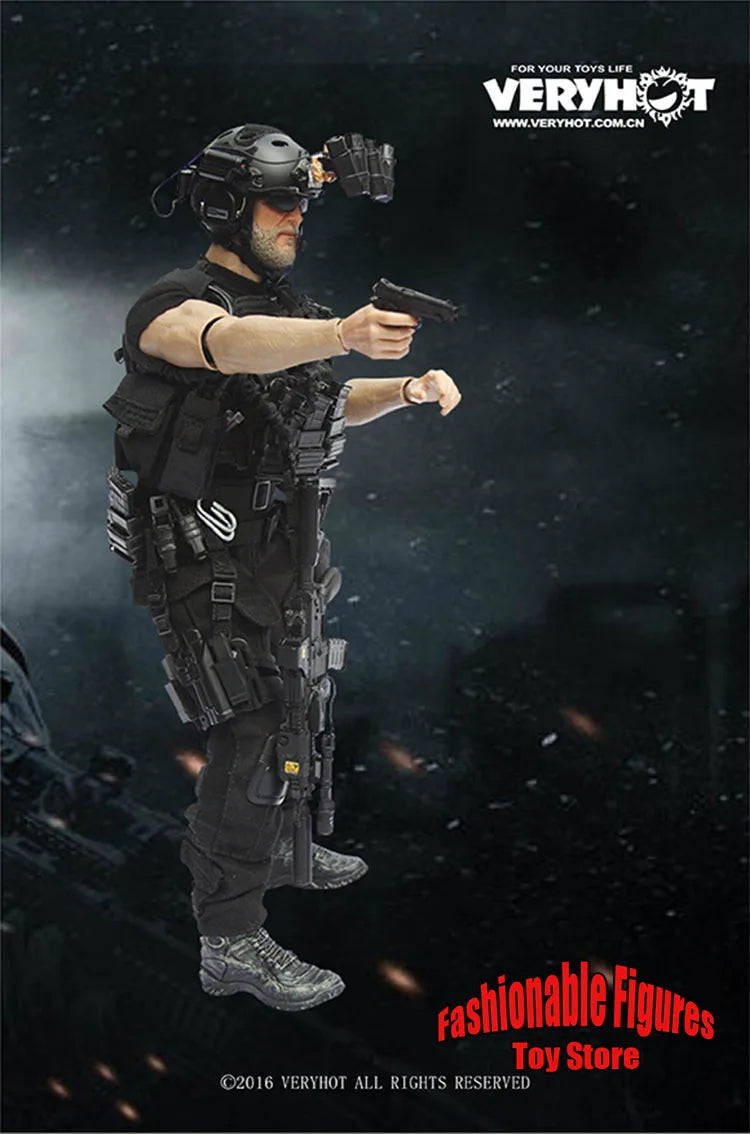 VH1048 1/6 Scale Men Figure Combat Uniform US Seal Special Forces Night Operations Clothes Set For 12" Soldier Action Figure