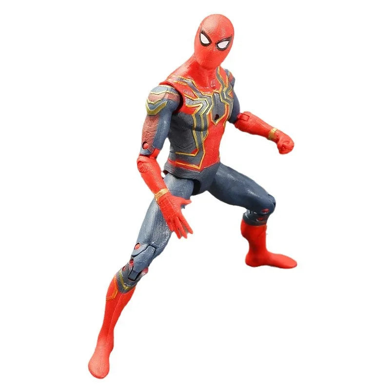 Avengers Hero Loki Spiderman Endgame Action Figure Ironman Thanos Antman Thor Model Props Collection Toy 15-17cm