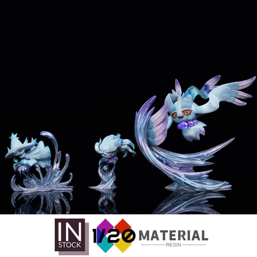 [In Stock]1/20 Resin Scale World [SXG] - Misdreavus & Mismagius & Flutter Mane [Split RE-MENT]