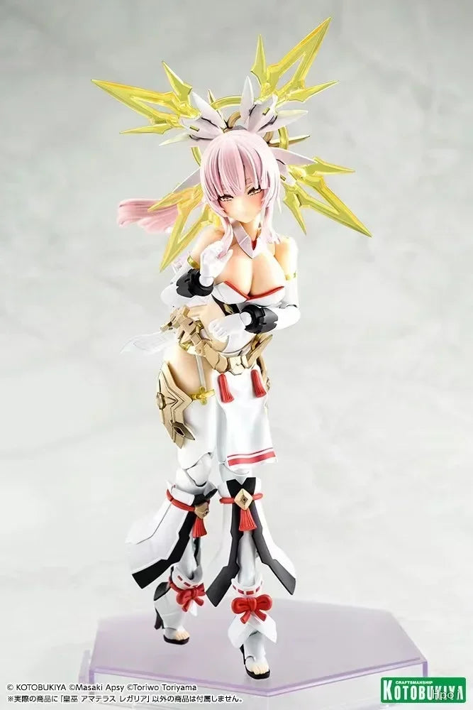 In Stock Original KOTOBUKIYA Megami Device AUV AMATERASU REGALIA Assembling Toys Action Figure Collectible Model Toys