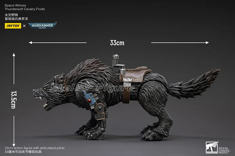 【SF】JOYTOY 1/18 Action Figure Space Wolves Thunderwolf Cavalry Frode Bjane Model Toys Gifts Collection Ornaments