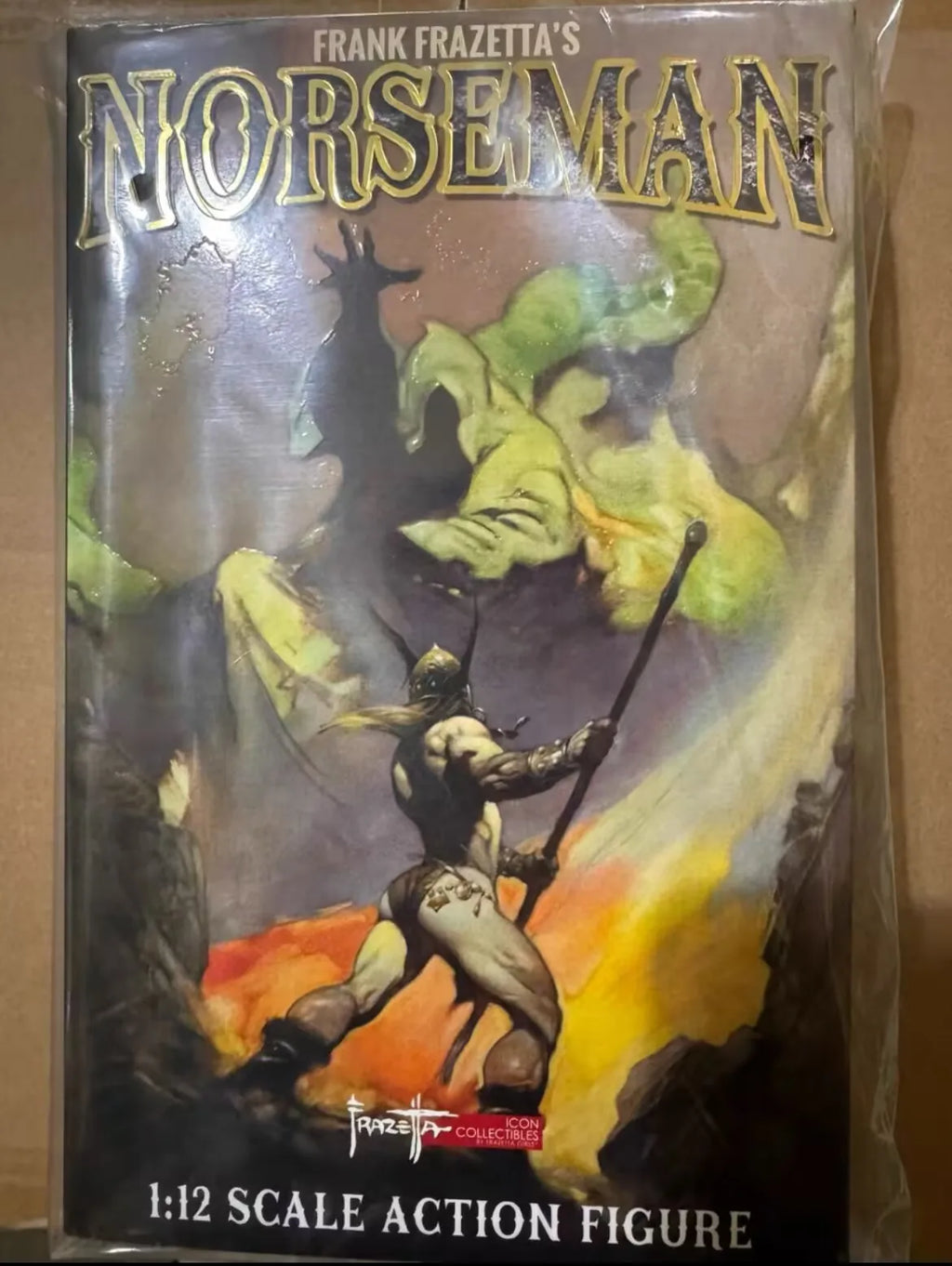 In Stock Frazetta Girl Studio Frank Frazetta Signature Series Viking Northman Statue Fantasy Art Collectible Figure