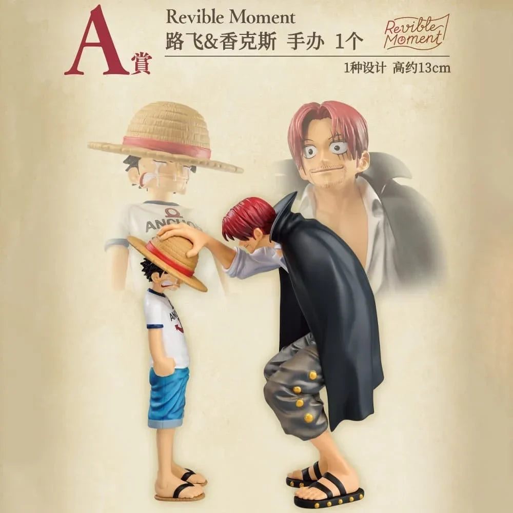 Bandai Original One Piece Anime Figure Ichiban Kuji Four Emperors Straw Hat Luffy Law Corazon Robin Olvia Yamato Toys Gifts