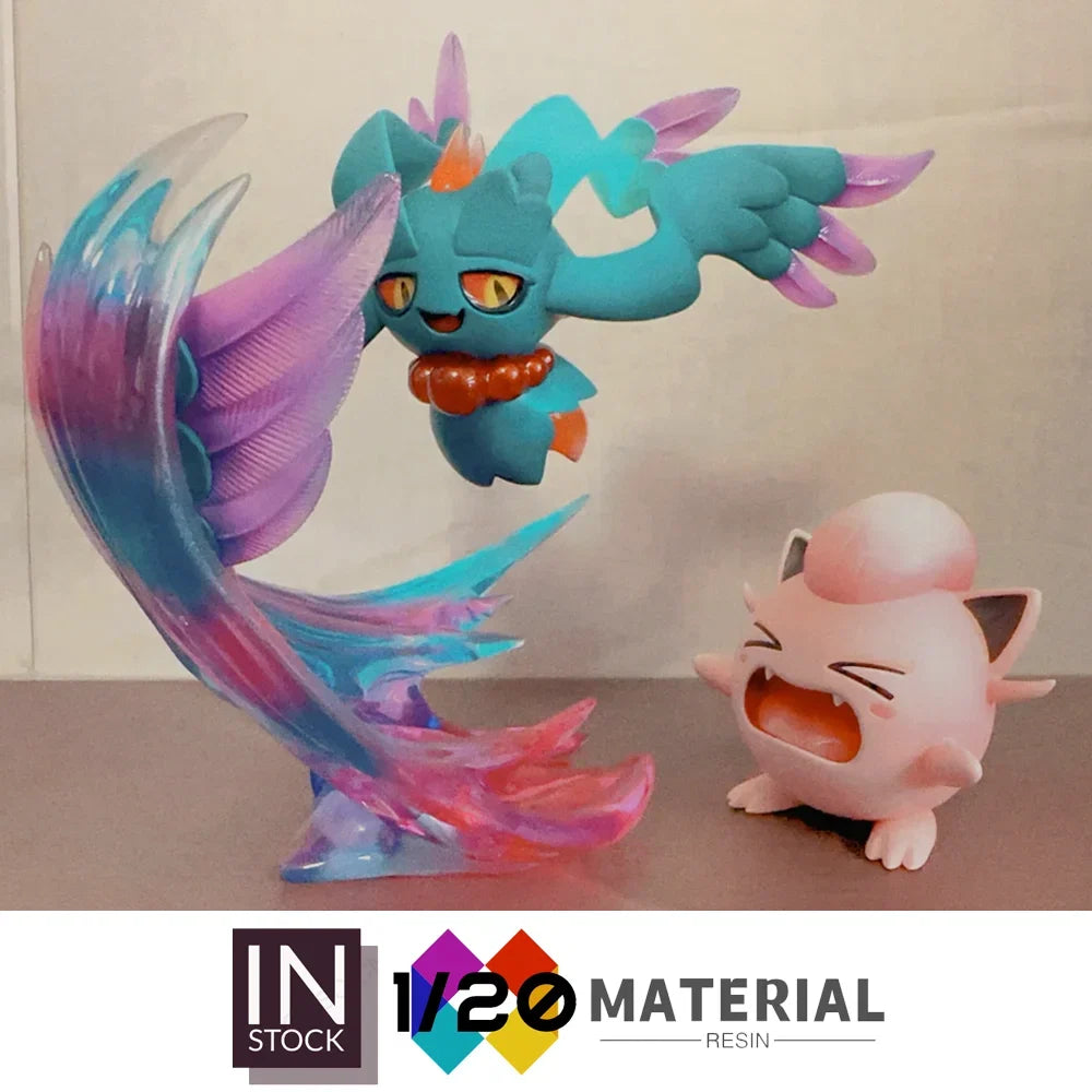 [In Stock]1/20 Resin Scale World [SXG] - Misdreavus & Mismagius & Flutter Mane [Split RE-MENT]