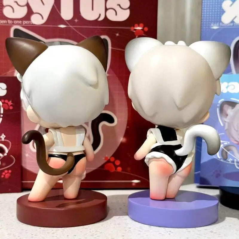In Stock Game Anime Figur  ‌Love And Deepspace‌ Q Version Rafayel Zayne Aster Sylus Model Dolls Kids Toy Gift Collect Ornament