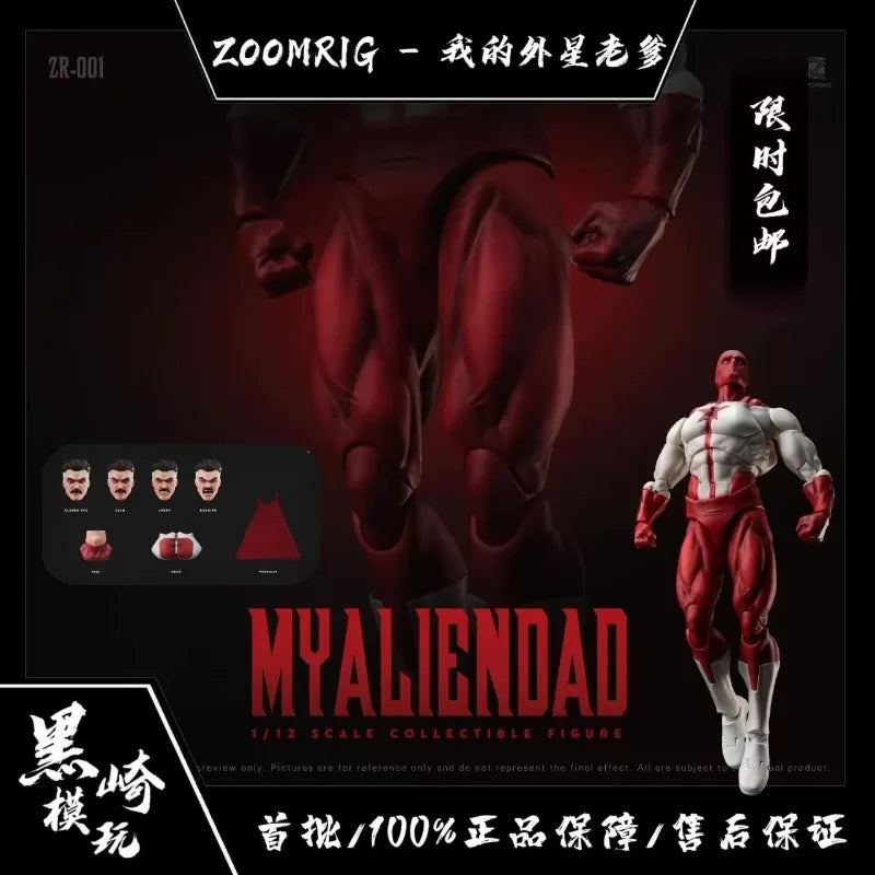 PRE ZOOMRIG Studio ZR-001 TN-001 1/12 MYALIENDAD Invincible Boy Omni Man Collectible Figure Action Figure Collection Model Toys