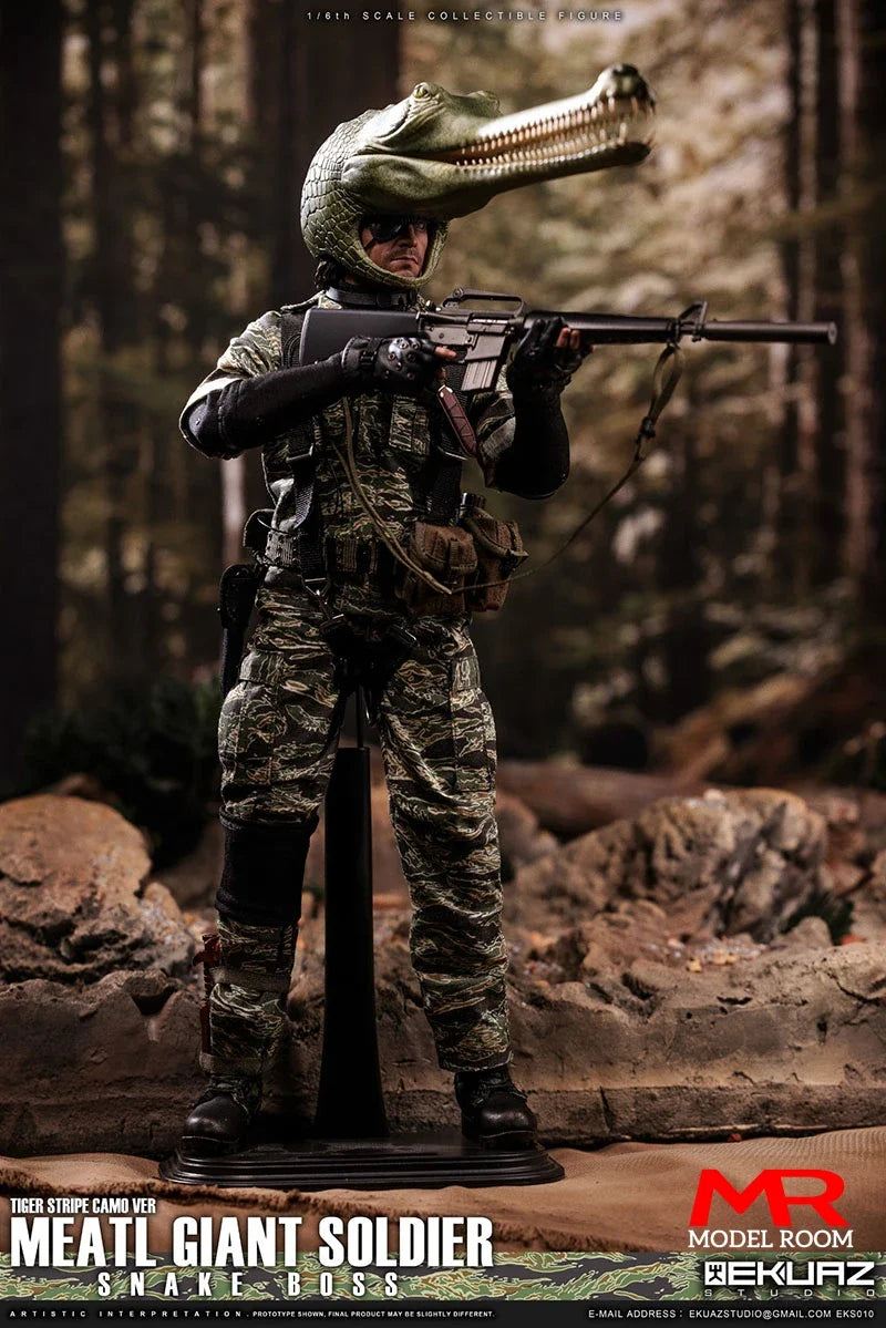 2025 Q2 EKUAZ STUDIO EKS010 EKS011 1/6 Snake Boss Action Figure 12'' Male Soldier Figurine Full Set Collectible Model Toy