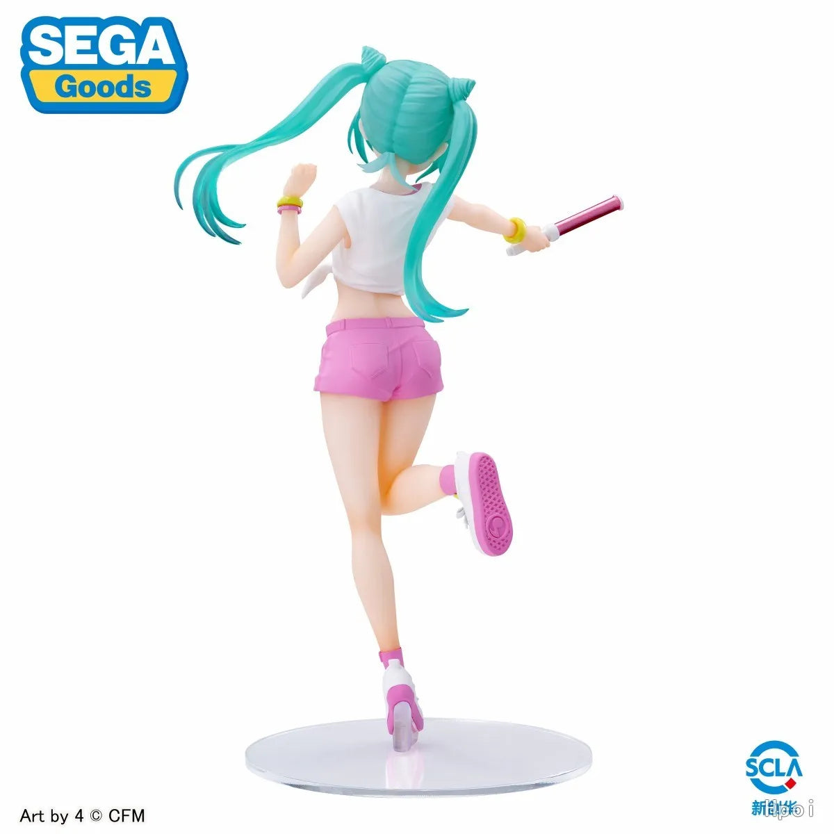 20CM Anime Hatsune Miku Figure On-Site Cheer Cheerleader Dress up Model Toy Gift Action Figure Collectible Doll Concert Support