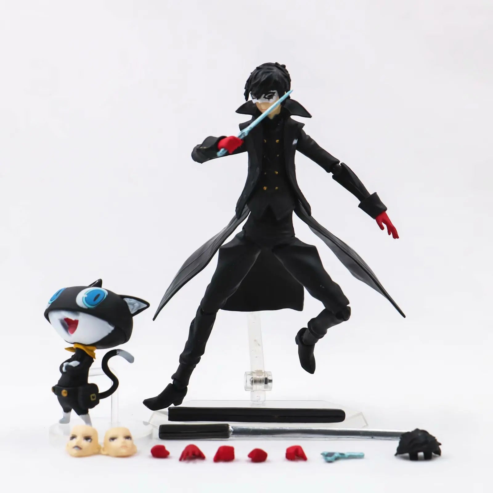 Amamiya Ren Action Figure Persona 5 Figures Figma 363 Replica Desk Decoration Doll Statue Collection Model Kid Birthday Gift