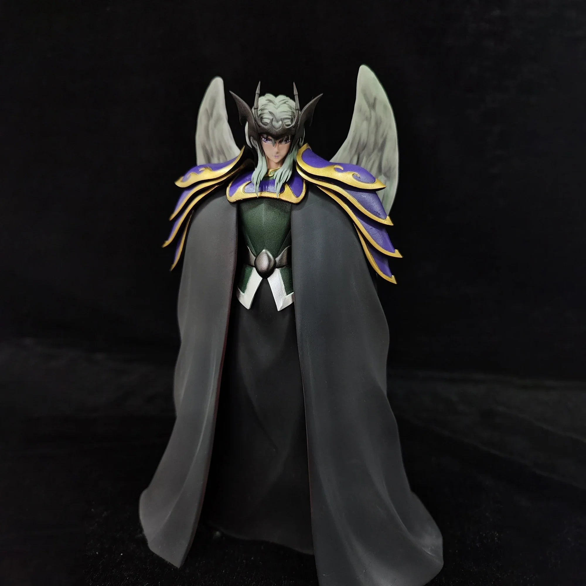In Stock Saint Seiya: The Final Holy War - Lucifer, King of The Demonic Realm Resin Colored Model