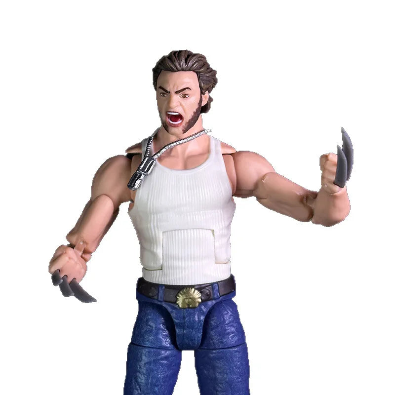 Marvel Wolverine Deadpool X-Men Legend Series Action Figure 6-Inch Logan Figures Joint Mobility Model Collection Customized Toys