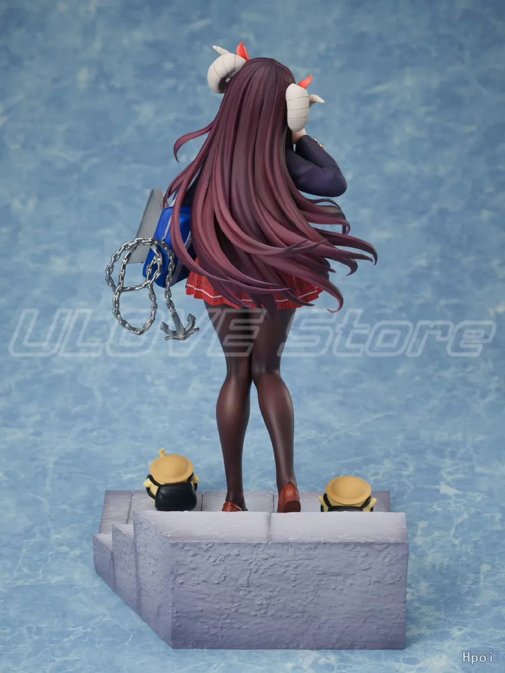 Original F:NEX Azure Route Suruga Encountered Top Students Anime Figure Model Toys Gifts Collection