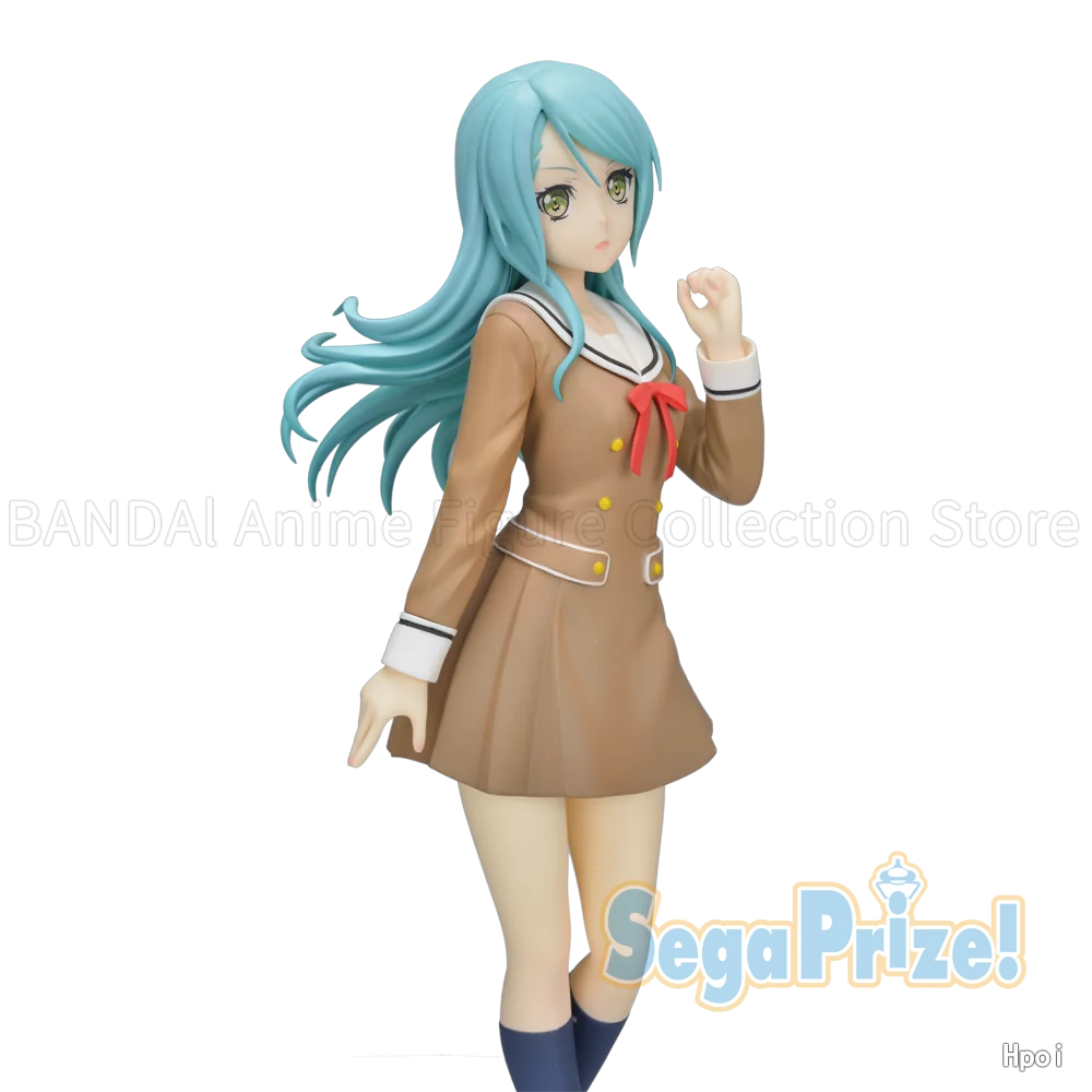 In Stock Original SEGA PM Figure BanG Dream! Girls Band Party! Hikawa Saya School Days Limited Edition Toys Model Ornaments 21cm