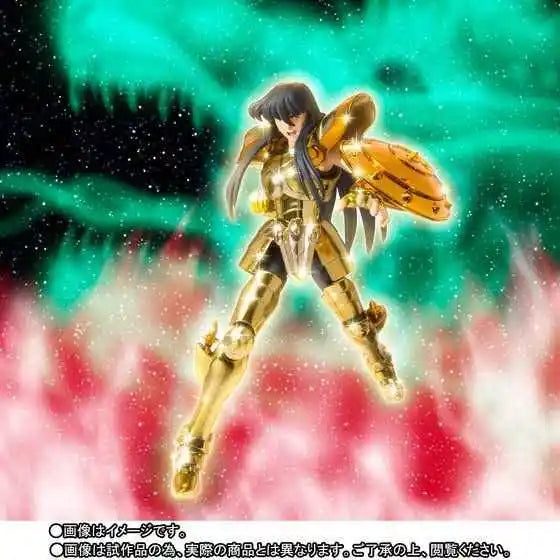BANDAI in Stock Saint Seiya Saint Cloth Myth Golden Front Libra Purple Dragon Collectible Model Decoration Action Figure Toy