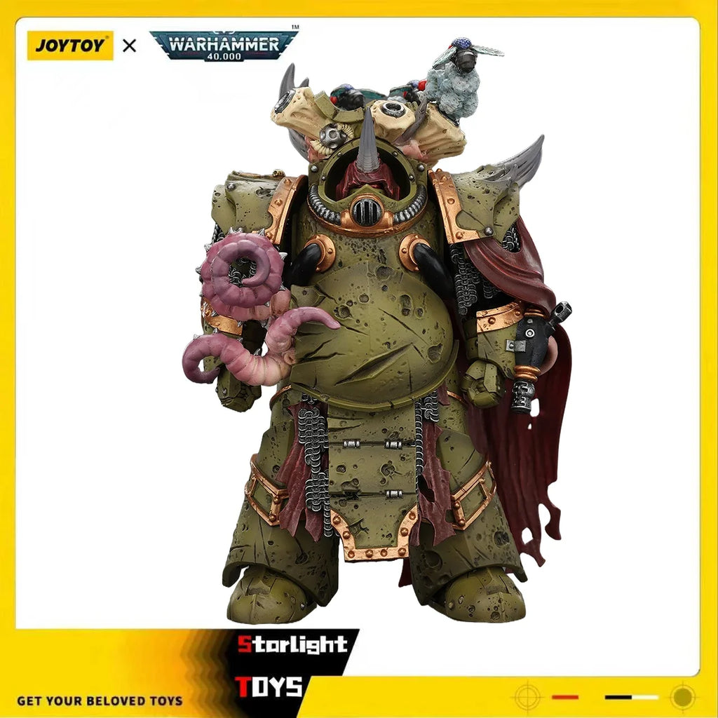 JOYTOY Warhammer 40K Death Guard Deathshroud Terminator 2 Manreaper and Plaguespurter Gauntlets Toy Model