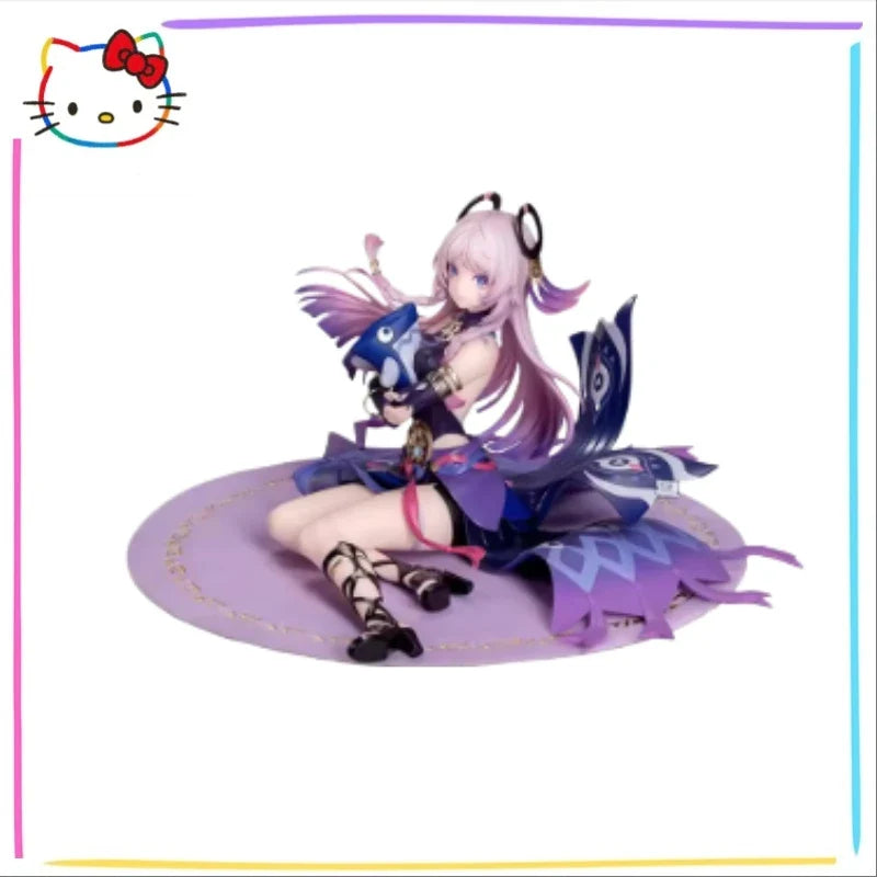 '-In Stock Original Myethos Genshin Impact Sitrali White Star Obsidian Ver 1/8 Figure New Anime Cute Desktop Doll Figures