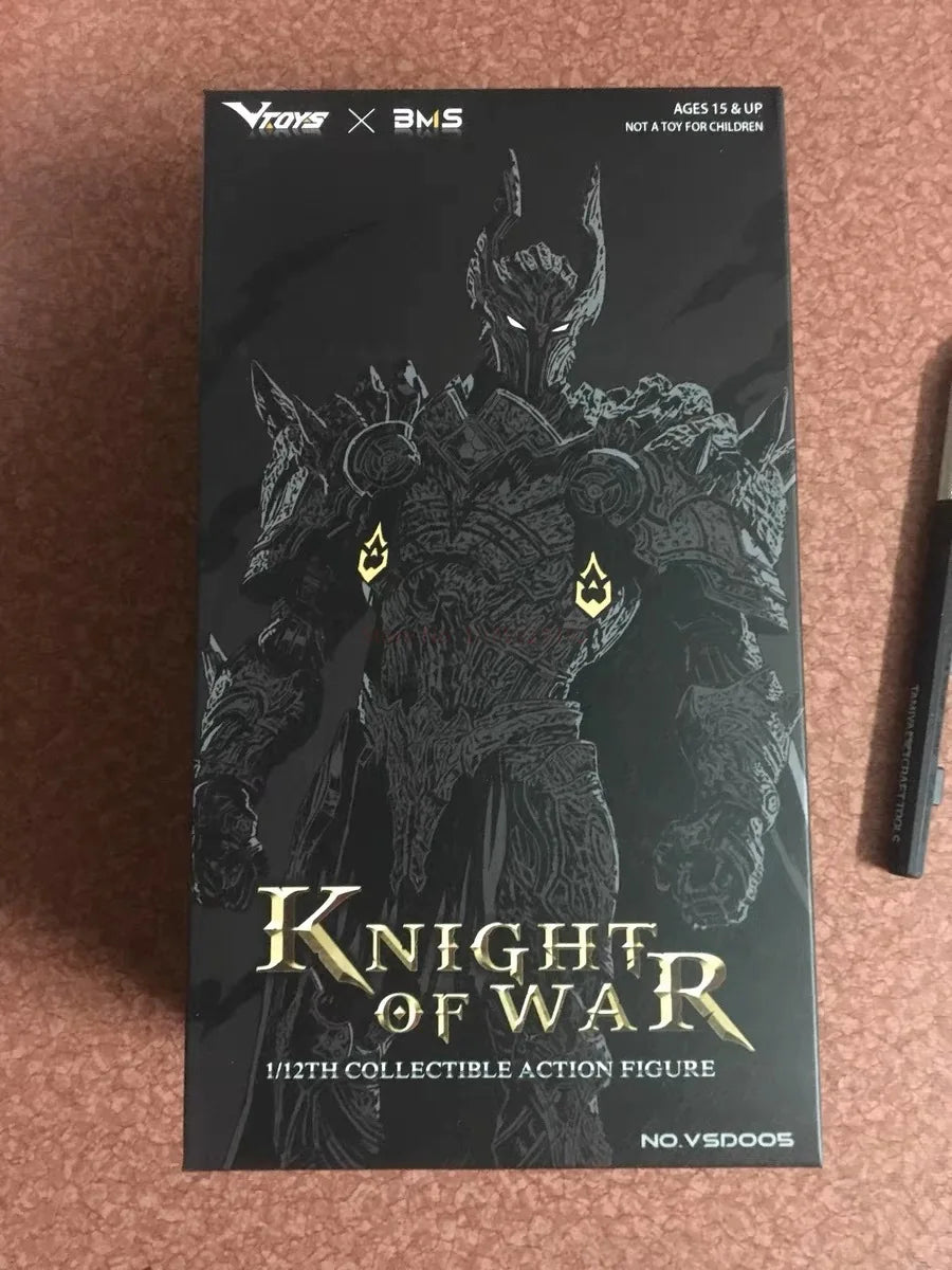 Vtoys X Bms 1/12 Vsd005 Scale Collectible Figure Knight Of War Male Soldier Ruthless Knight 6" Men Soldier Figure Action Body