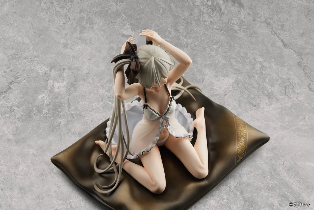 Anime Yosuga no Sora Kasugano Sora FigureSitting Status Pajamas Dress Up Model Toys Doll Aciton Figure PVC Desktop Ornament Gift