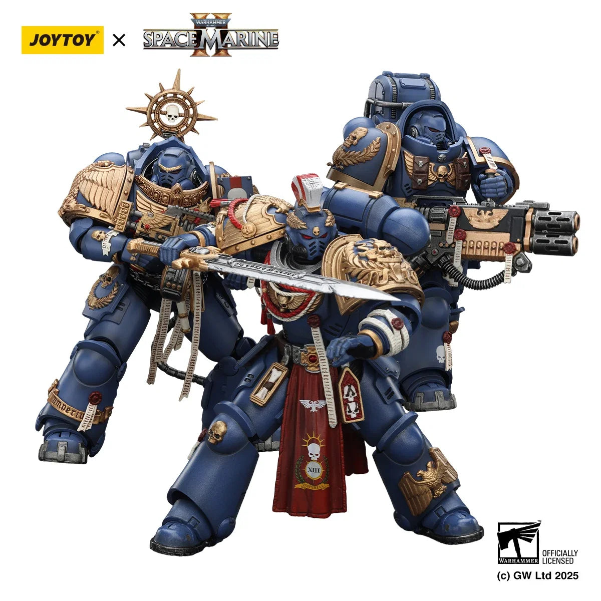 [Pre-order]JOYTOY Warhammer 40K 1/18 Action Figure Abaddon the Despoiler&Death Guard 3PCS&Heavy Relic Primus Armor 3PCS Model