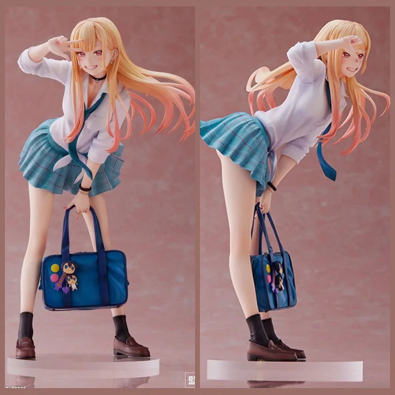 Action Figure Uniformed Anime Girl Model Figure Collectible Boxed Action Toy Figure Second Dimension Teenage Girl Theme Figurine