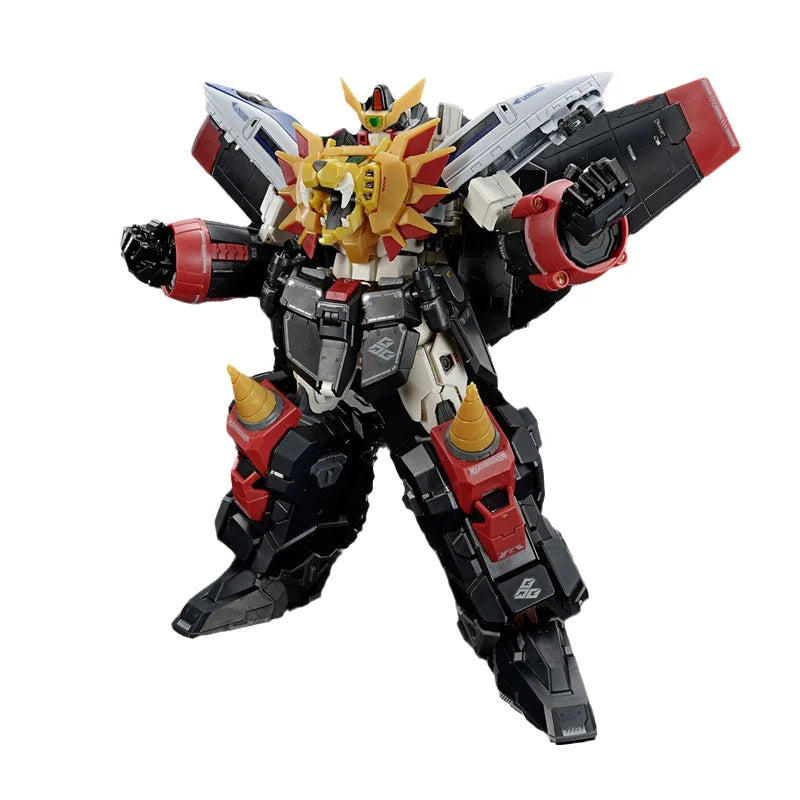 Bandai Original The King of Braves GaoGaiGar Anime Model RG 1/144 GaoGaiGar Action Figure Assembly Model Toys Gifts for Children