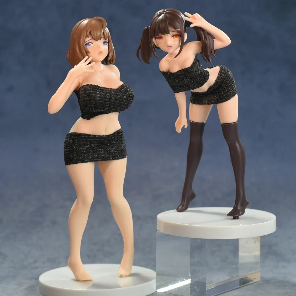 Insight Figure Tachibana Rio Hitachika Miho PVC Action Figure Flat Paint Sexy Adult Anime Girl Statue Collectible Figurine